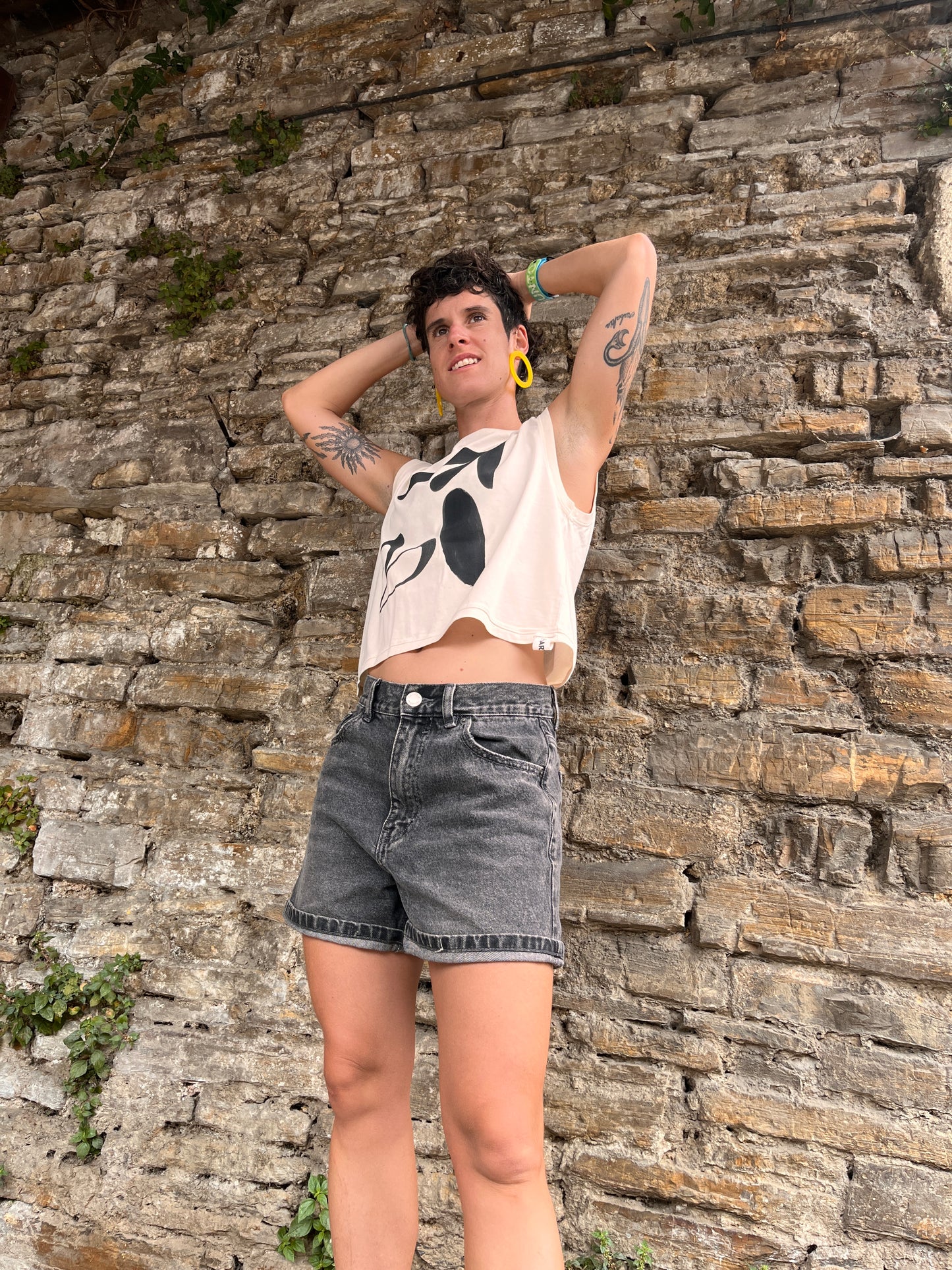 Camiseta tirante over