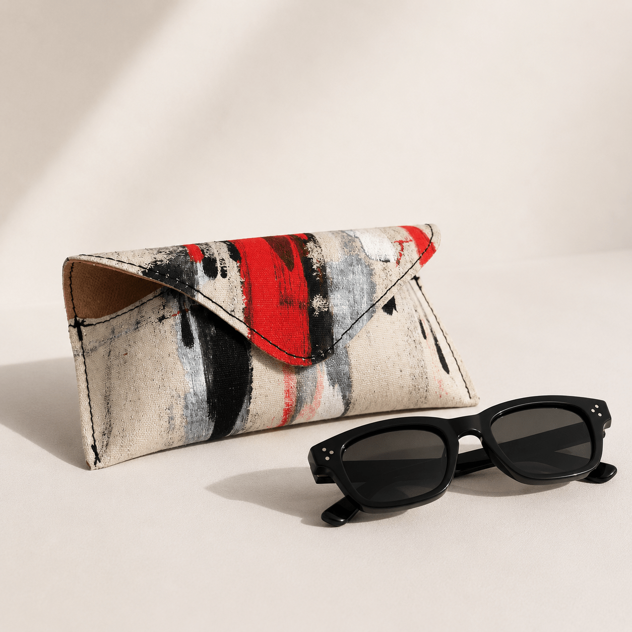 Funda de gafas orbanak rojo - HARTARA