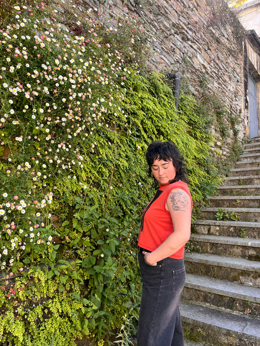 Camiseta tirante over