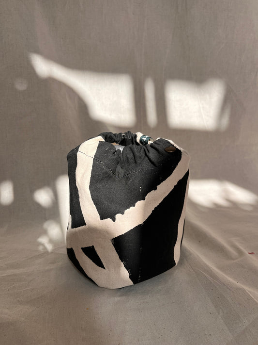 SAQUITOS BOMBONERA geo negro