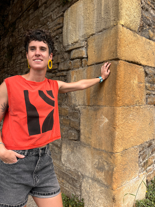 Camiseta tirante over