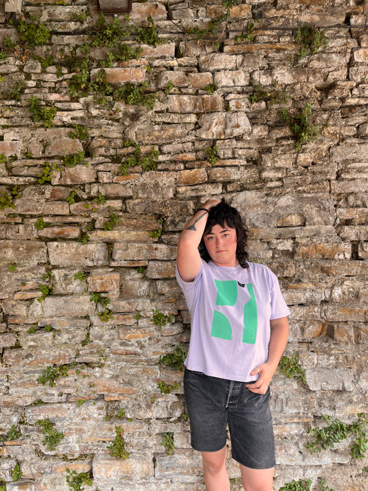 Camiseta manga corta over