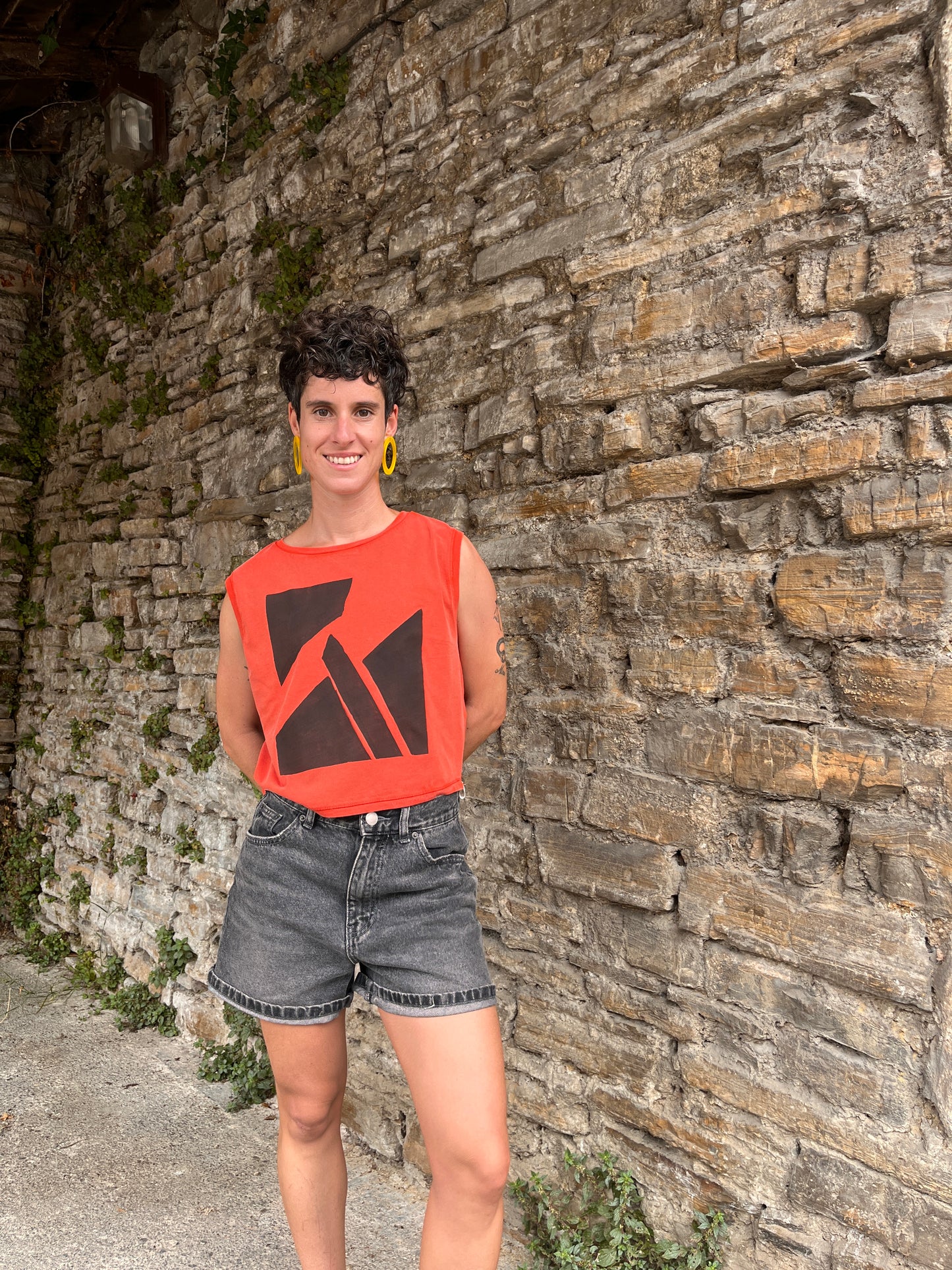 Camiseta tirante over
