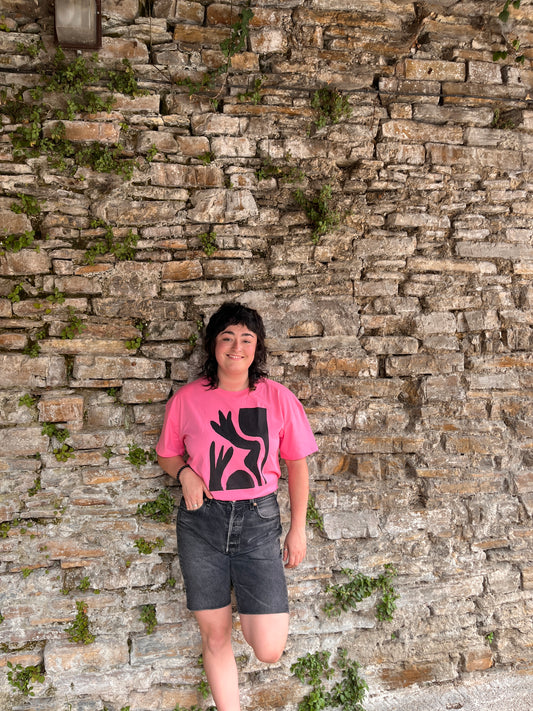 Camiseta manga corta over