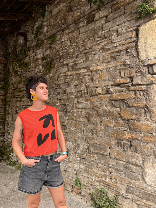 Camiseta tirante over