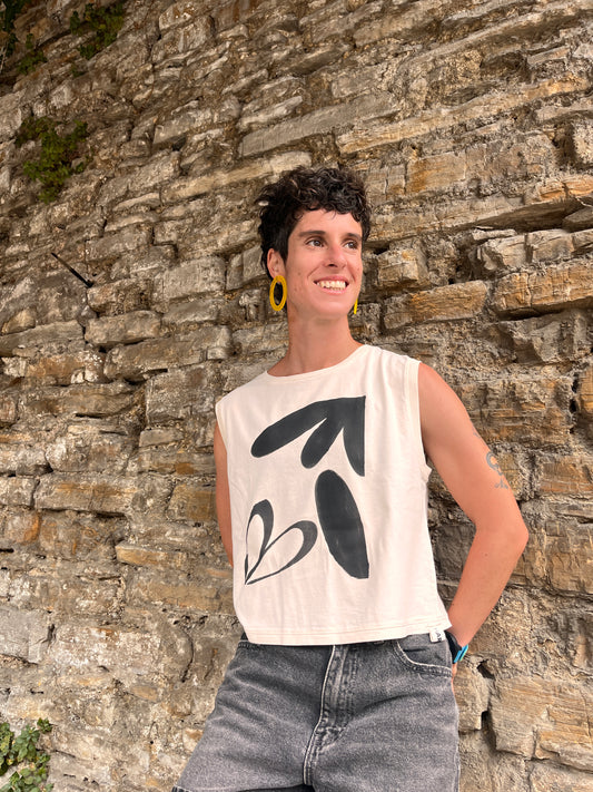 Camiseta tirante over