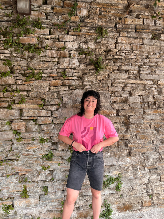 Camiseta manga corta over