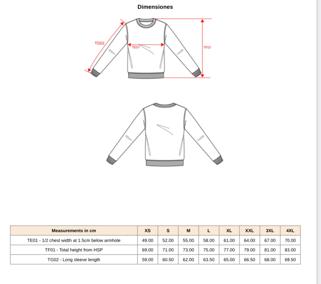 Sudadera LORAK (talla S)