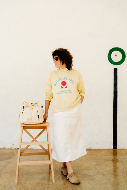 Bolso ama orbanak amarillo