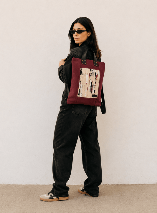 Mochila Aras — arte que se lleva a la espalda - HARTARA