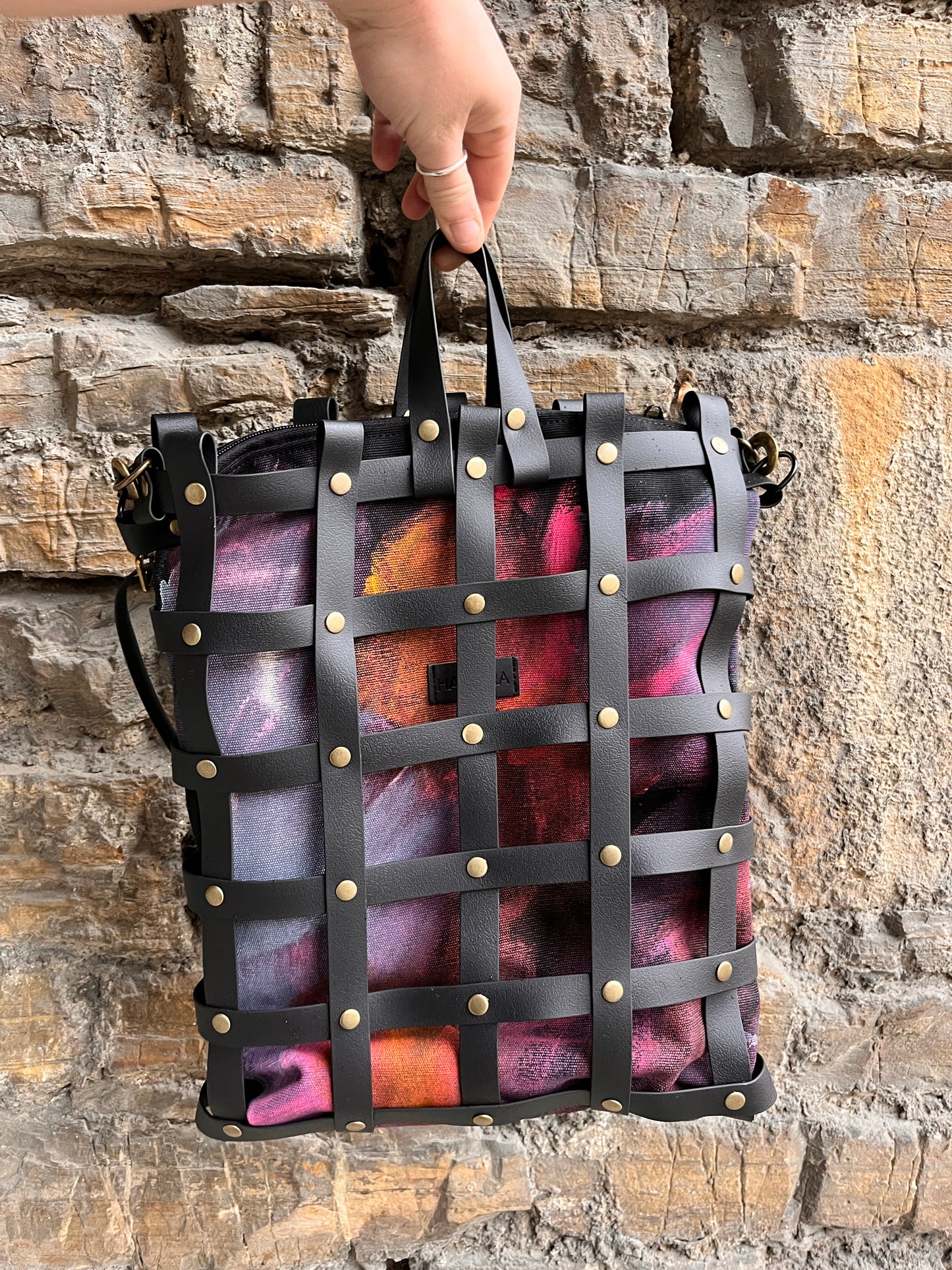 Bolso Sarea bulkada rojo