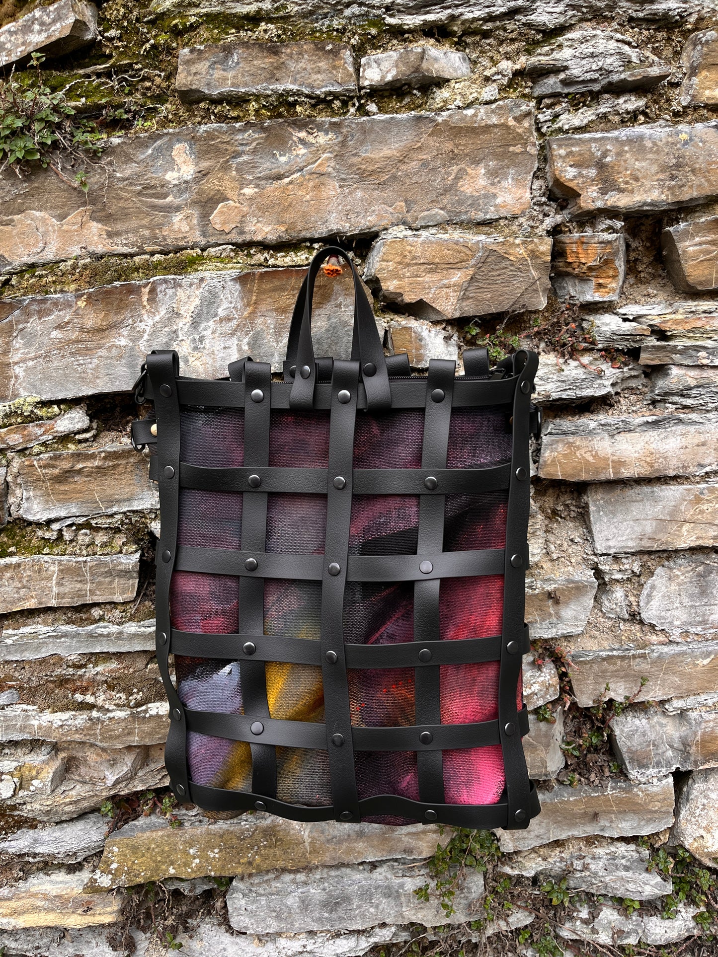 Bolso Sarea bulkada rojo