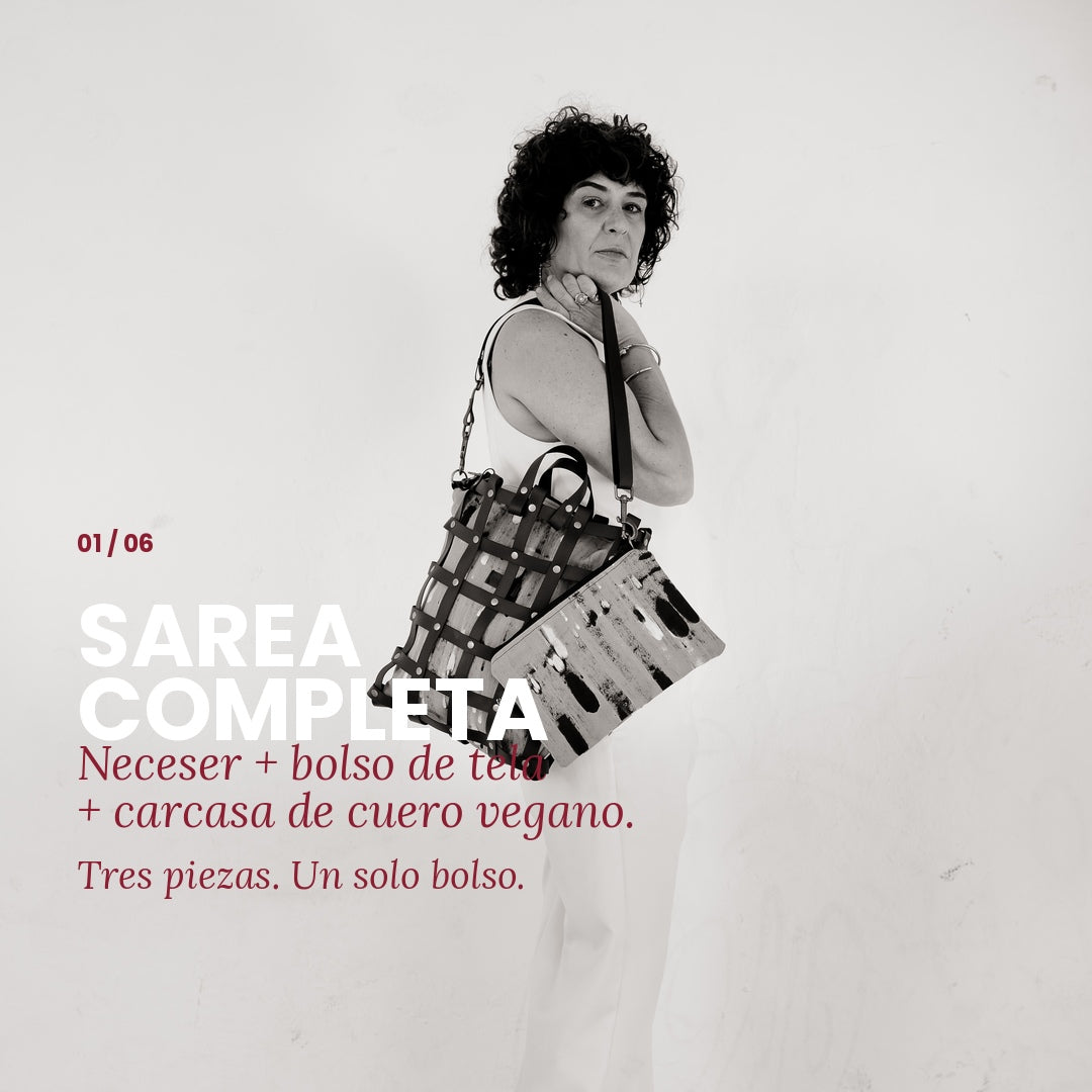 Bolso Sarea sustraiak verde