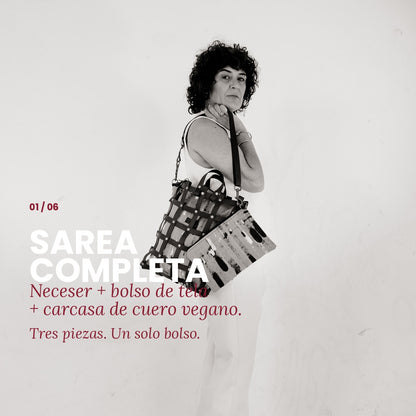 Bolso Sarea sustraiak verde