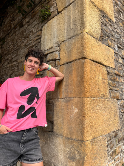 Camiseta manga corta over