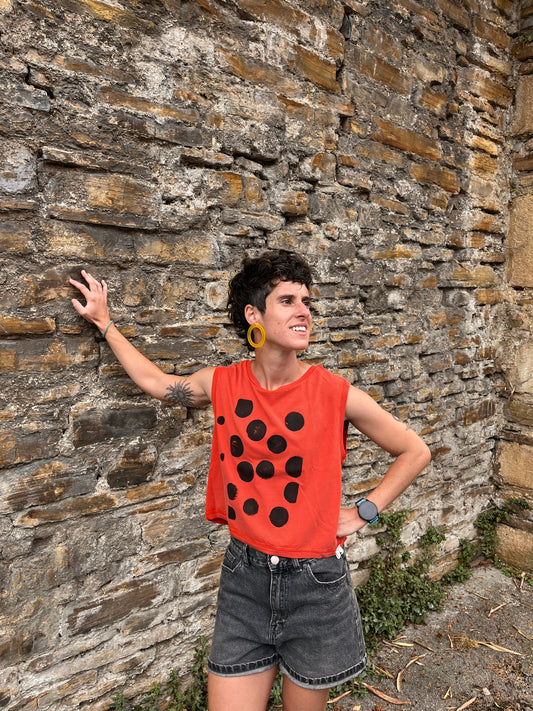 Camiseta tirante over