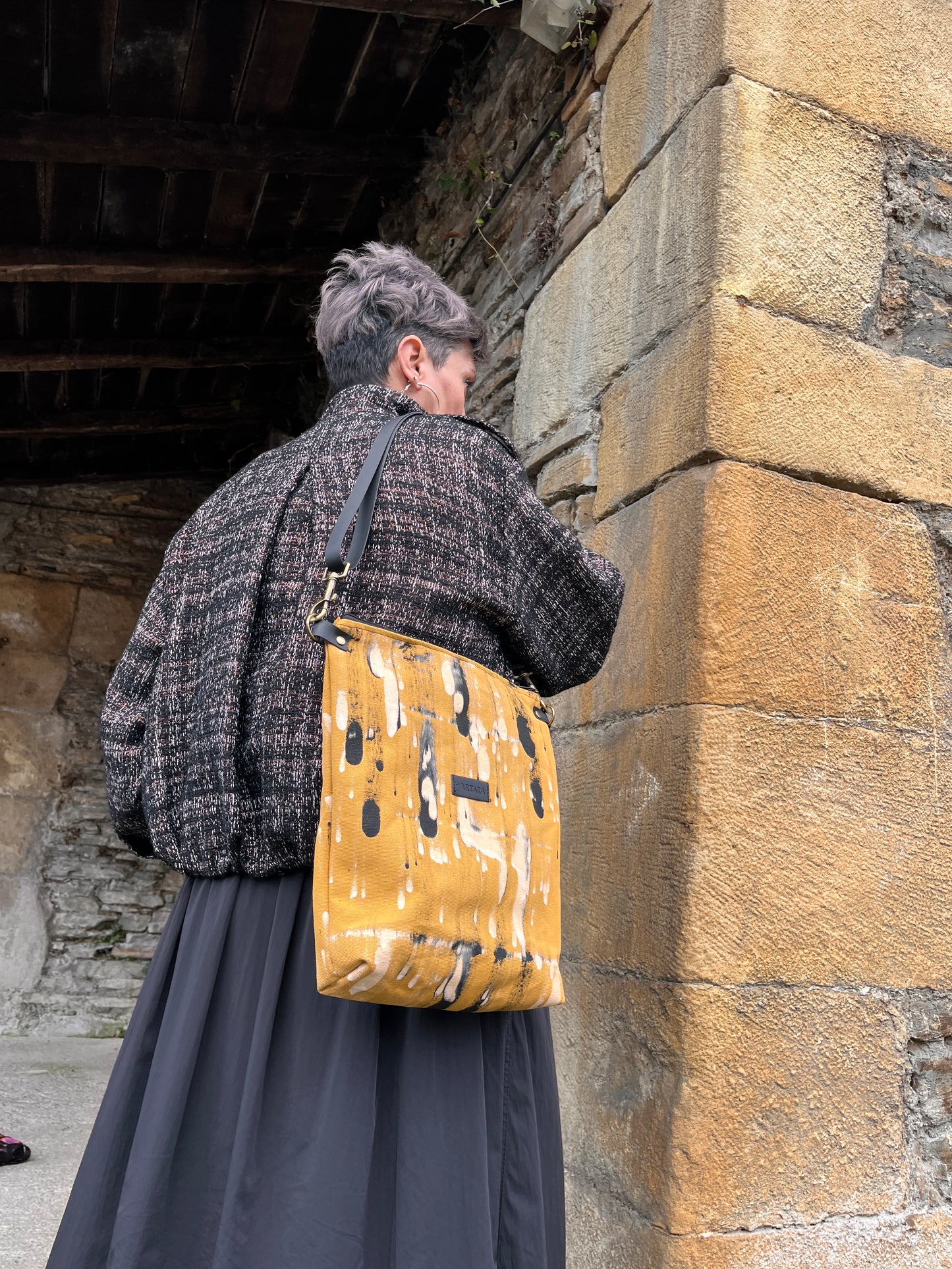 Bolso Sarea orbanak mostaza