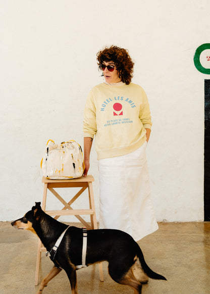 Bolso ama orbanak amarillo