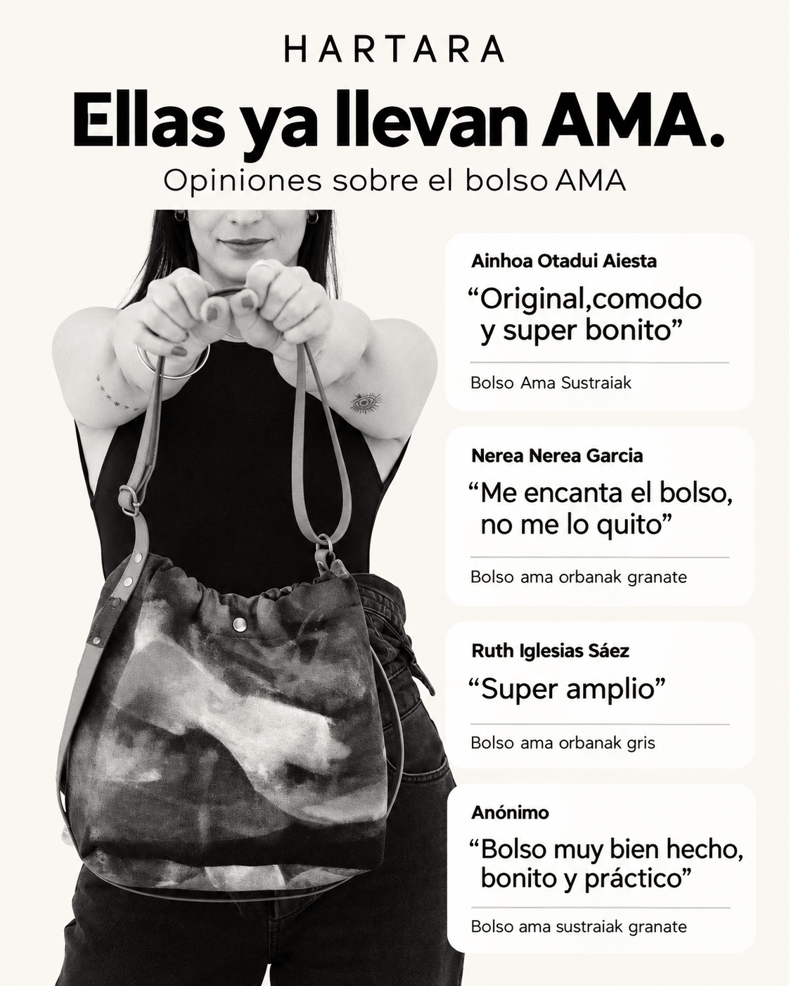 Bolso Ama bulkadak - HARTARA