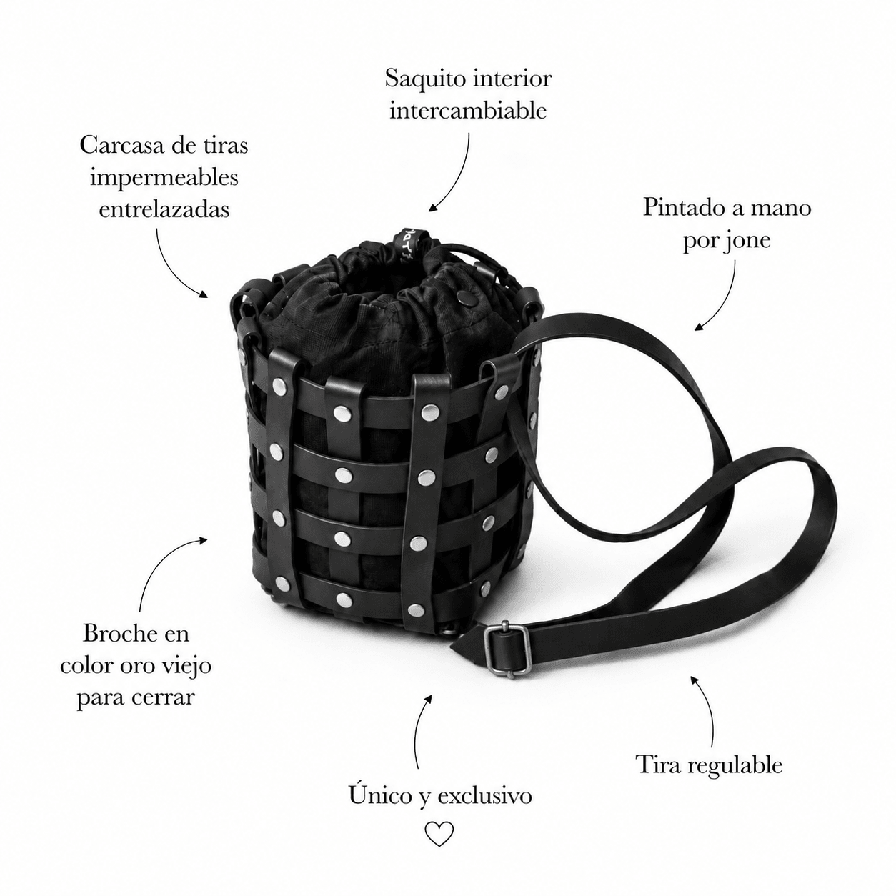 Bombonera — un bolso para toda la vida, nunca el mismo dos veces - HARTARA