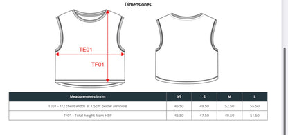 Camiseta tirante over