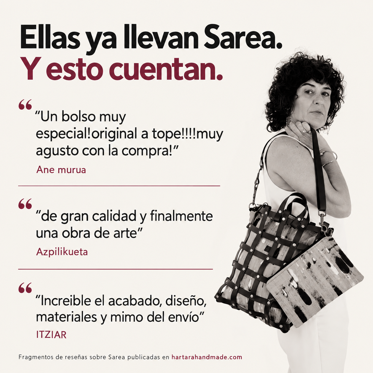 Bolso Sarea lienzo