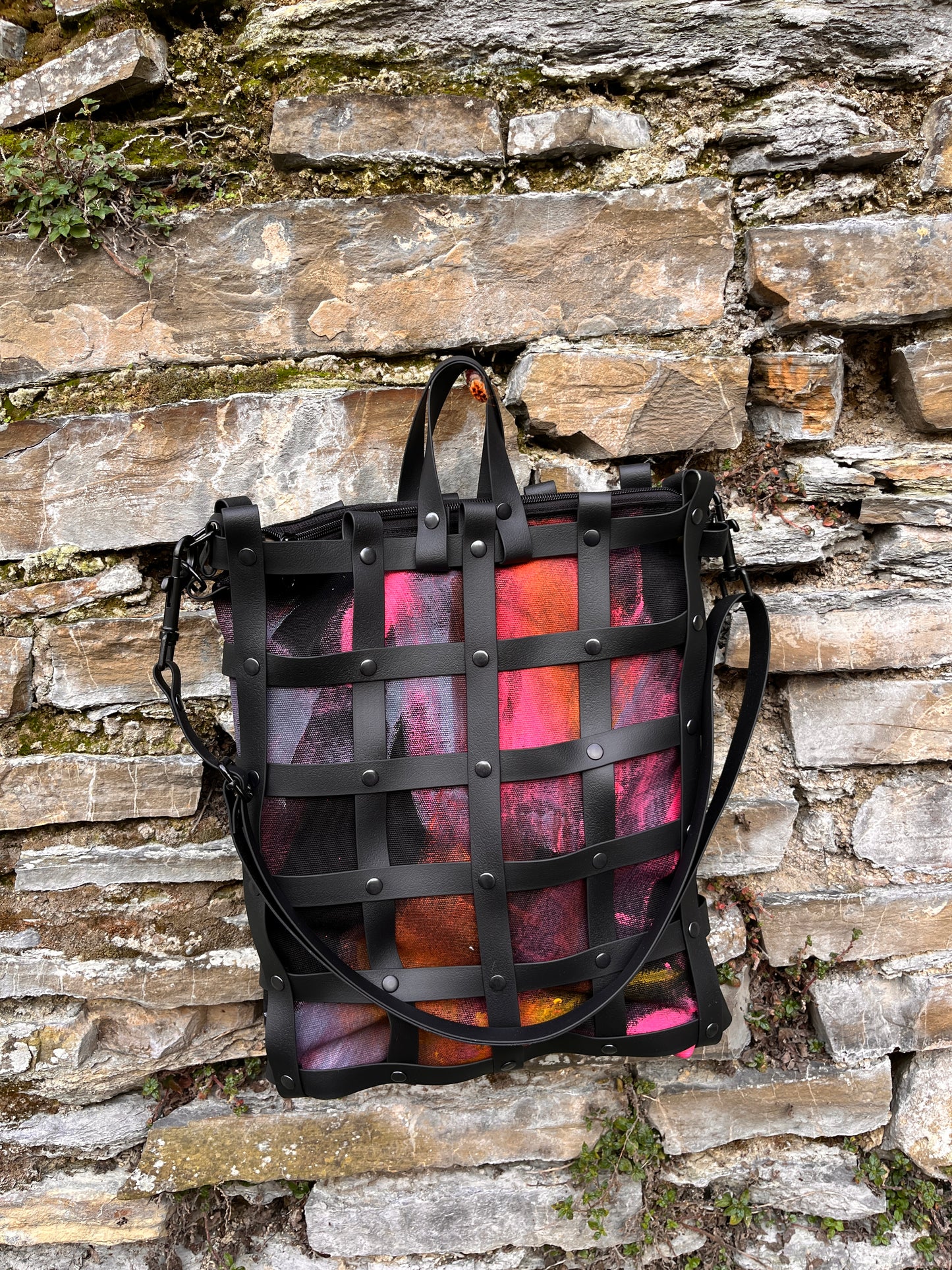 Bolso Sarea bulkada rojo