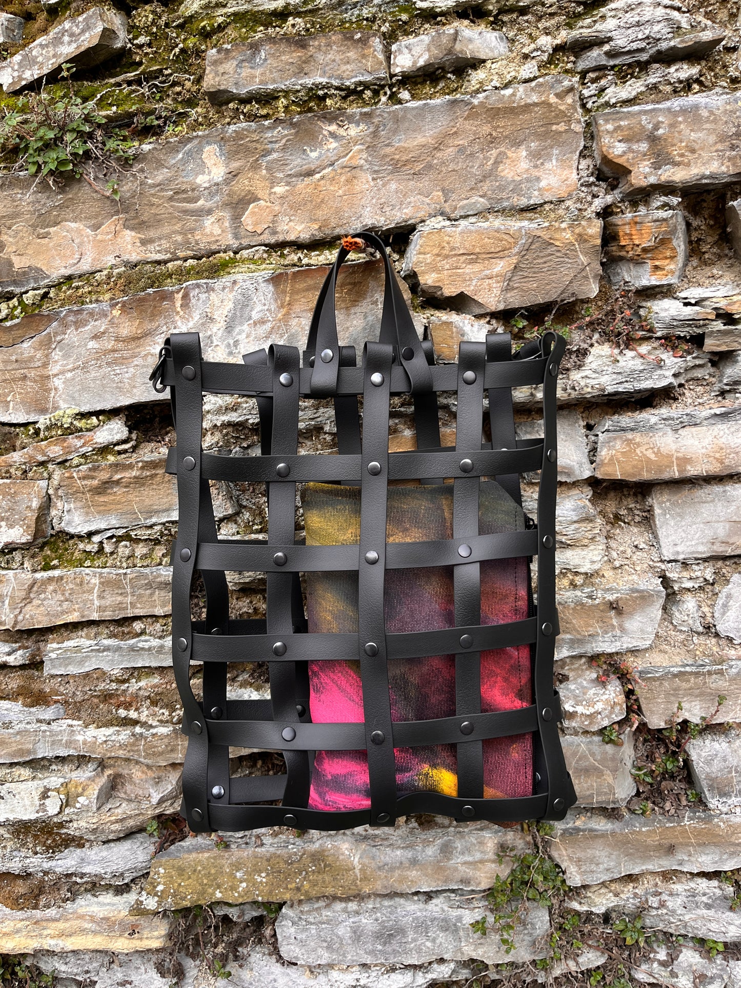 Bolso Sarea bulkada rojo