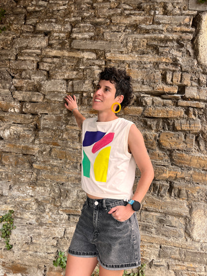 Camiseta tirante over