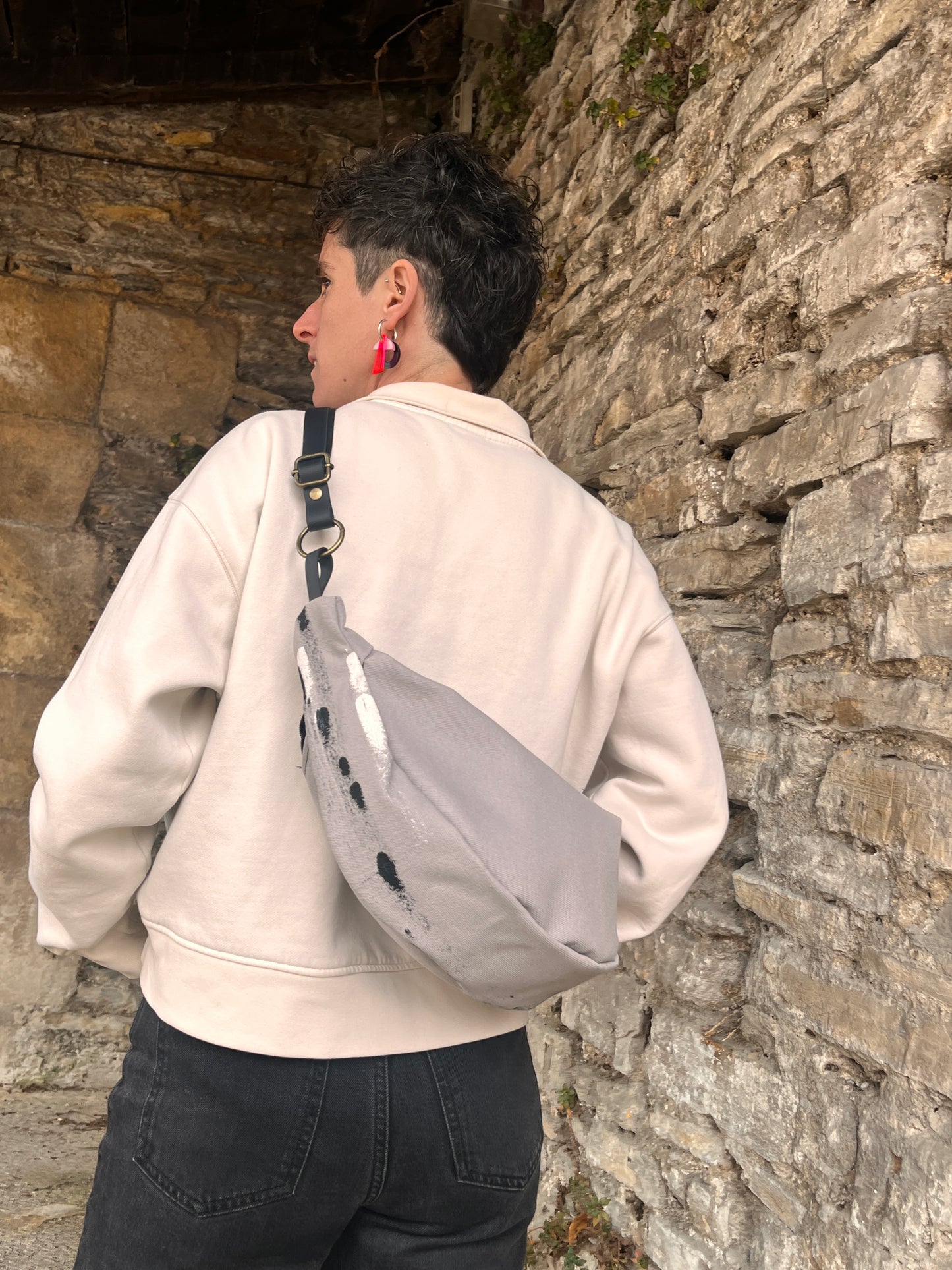 BOLSO ILARGI gris orbanak