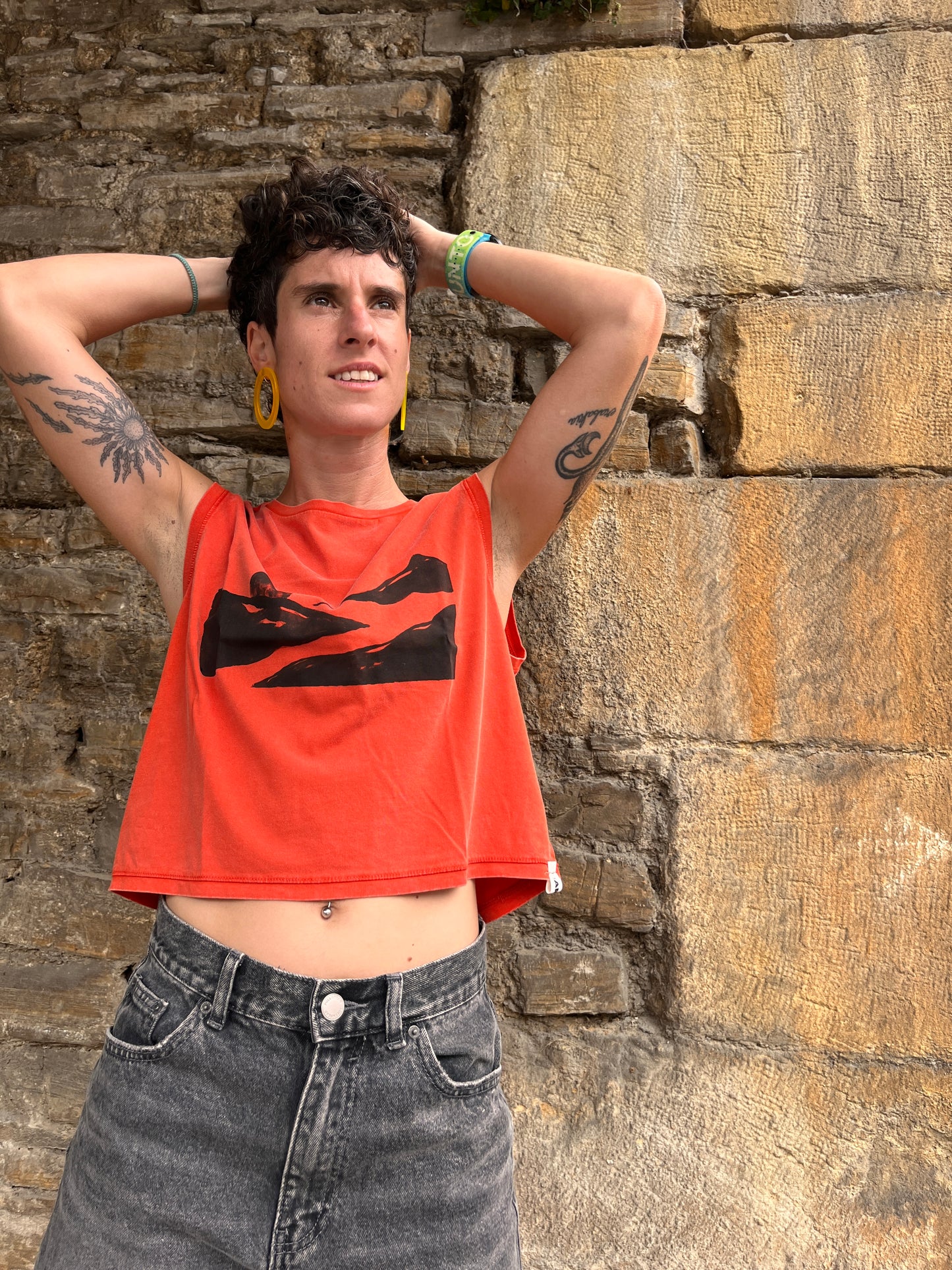 Camiseta tirante over