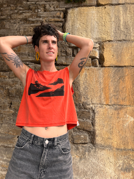 Camiseta tirante over