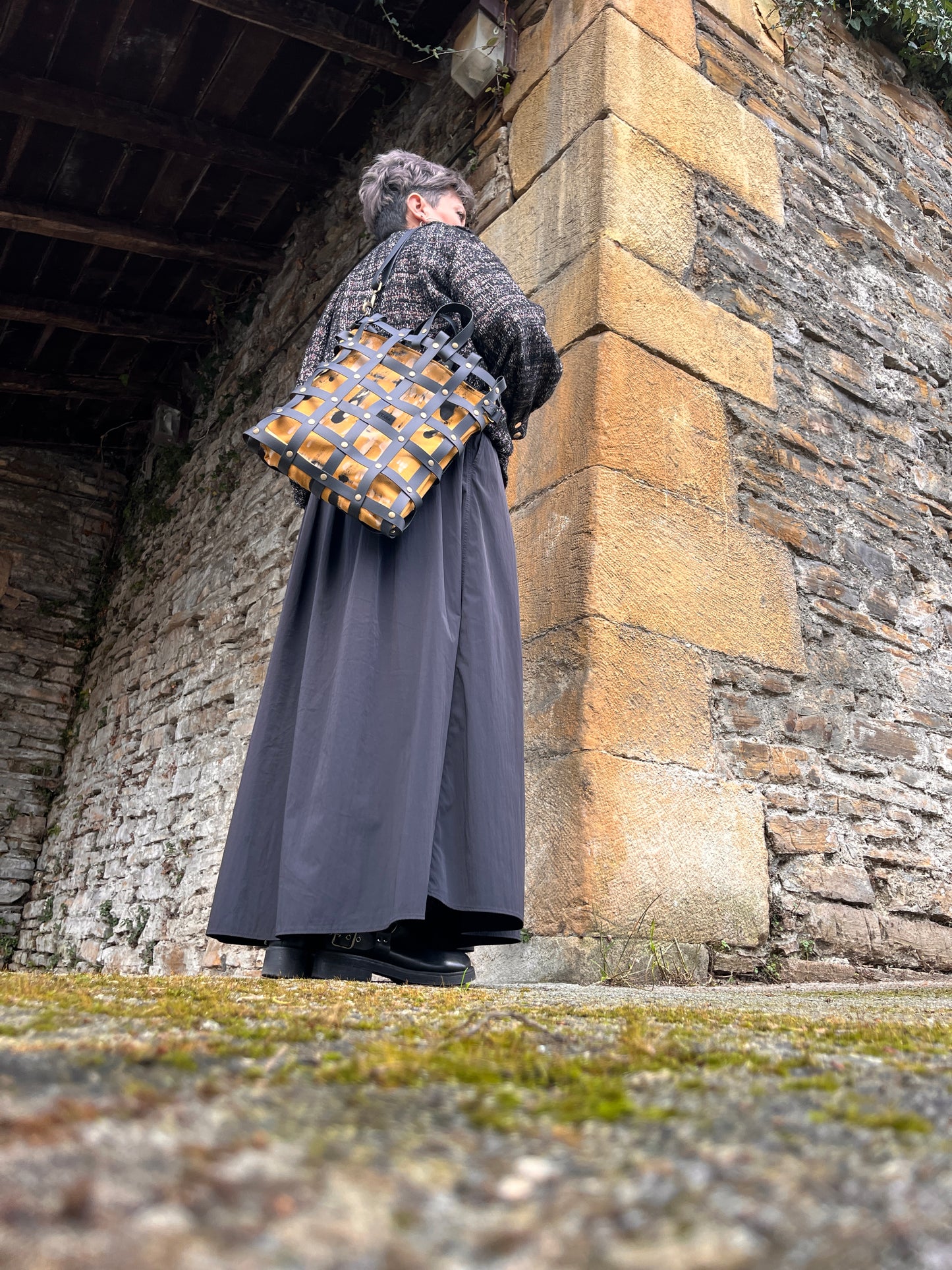 Bolso Sarea orbanak mostaza