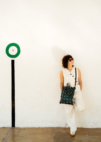 Bolso Sarea sustraiak verde