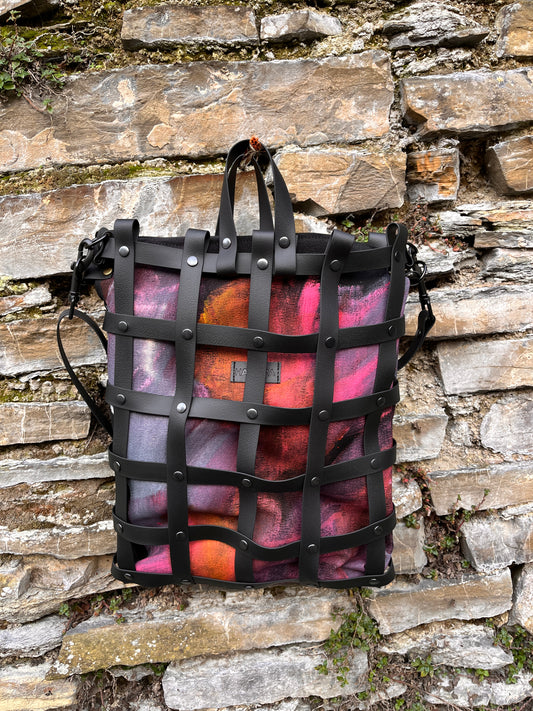 Bolso Sarea bulkada rojo