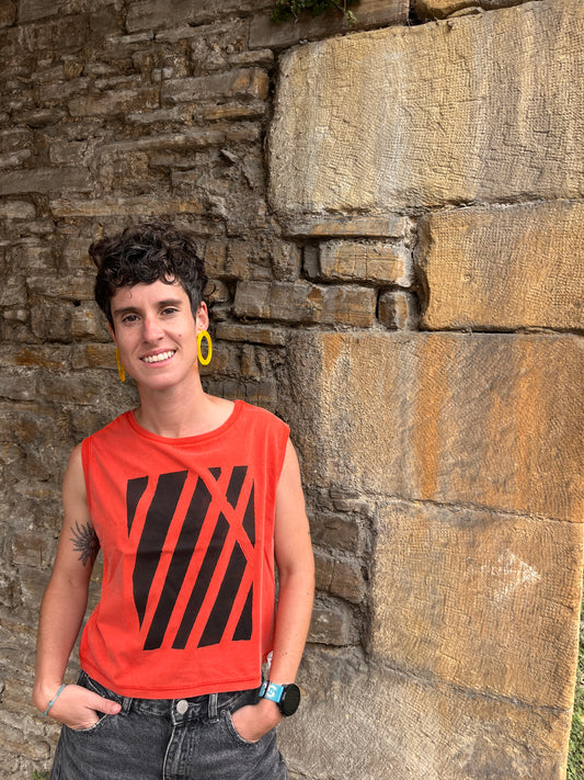 Camiseta tirante over