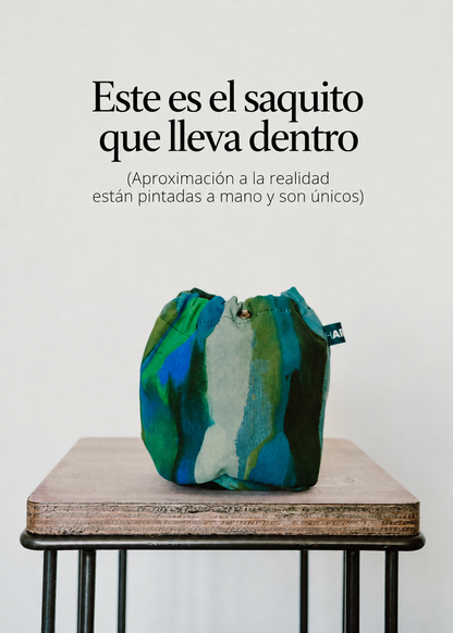 Bombonera negro Lienzo