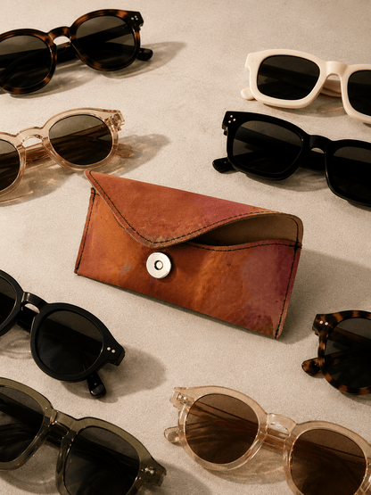 Funda de gafas marrón - HARTARA