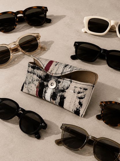 Funda de gafas orbanak granate - HARTARA