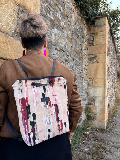BOLSO-MOCHILA ARAS orbanak granate