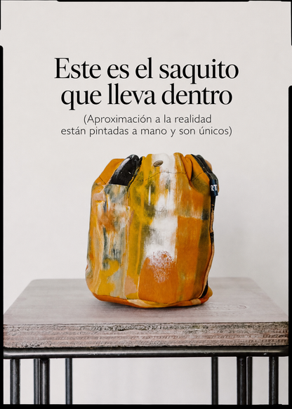 Bombonera negro Lienzo