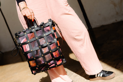 Bolso Sarea bulkada rojo