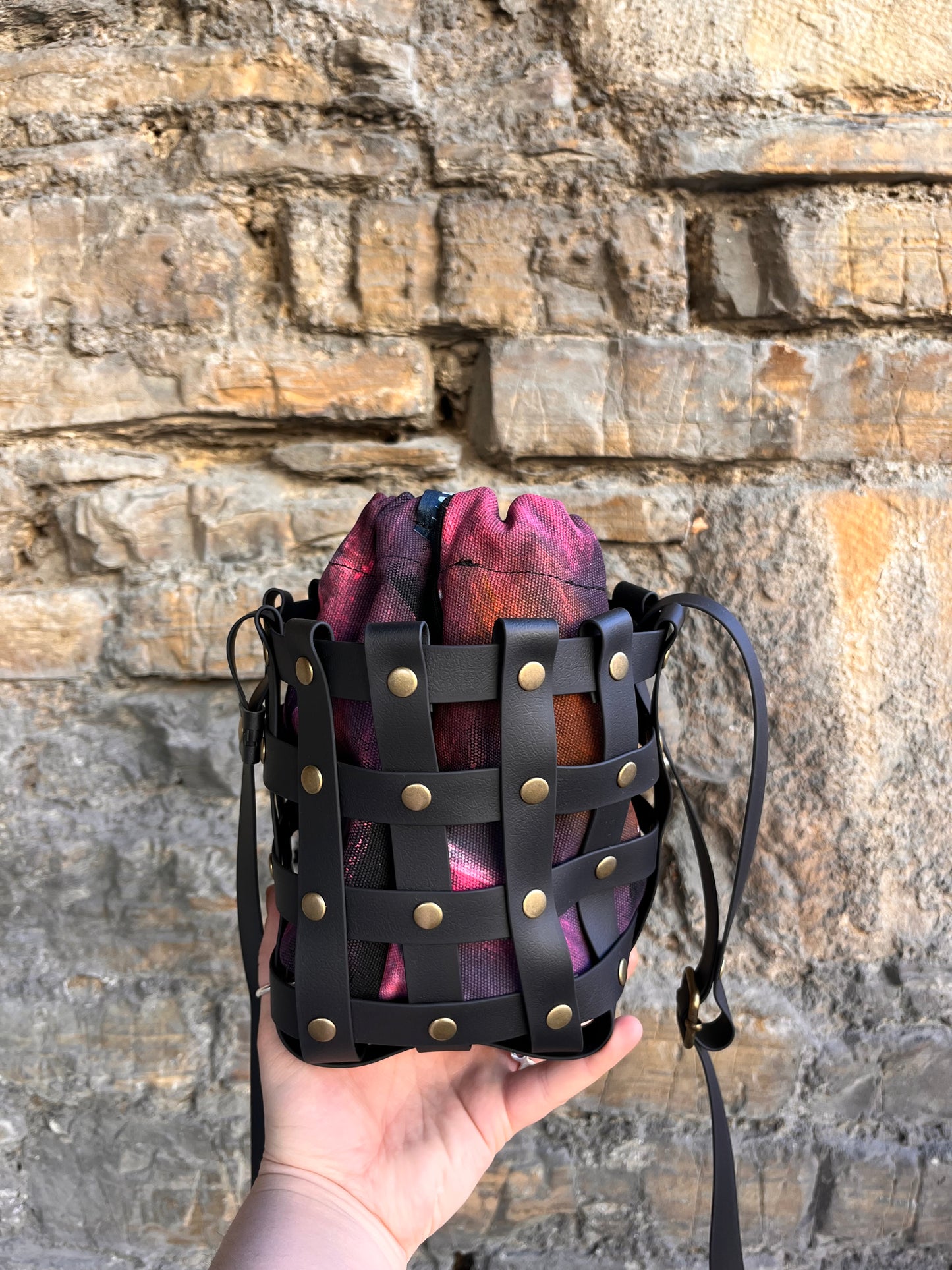 Bombonera negra bulkadak granate