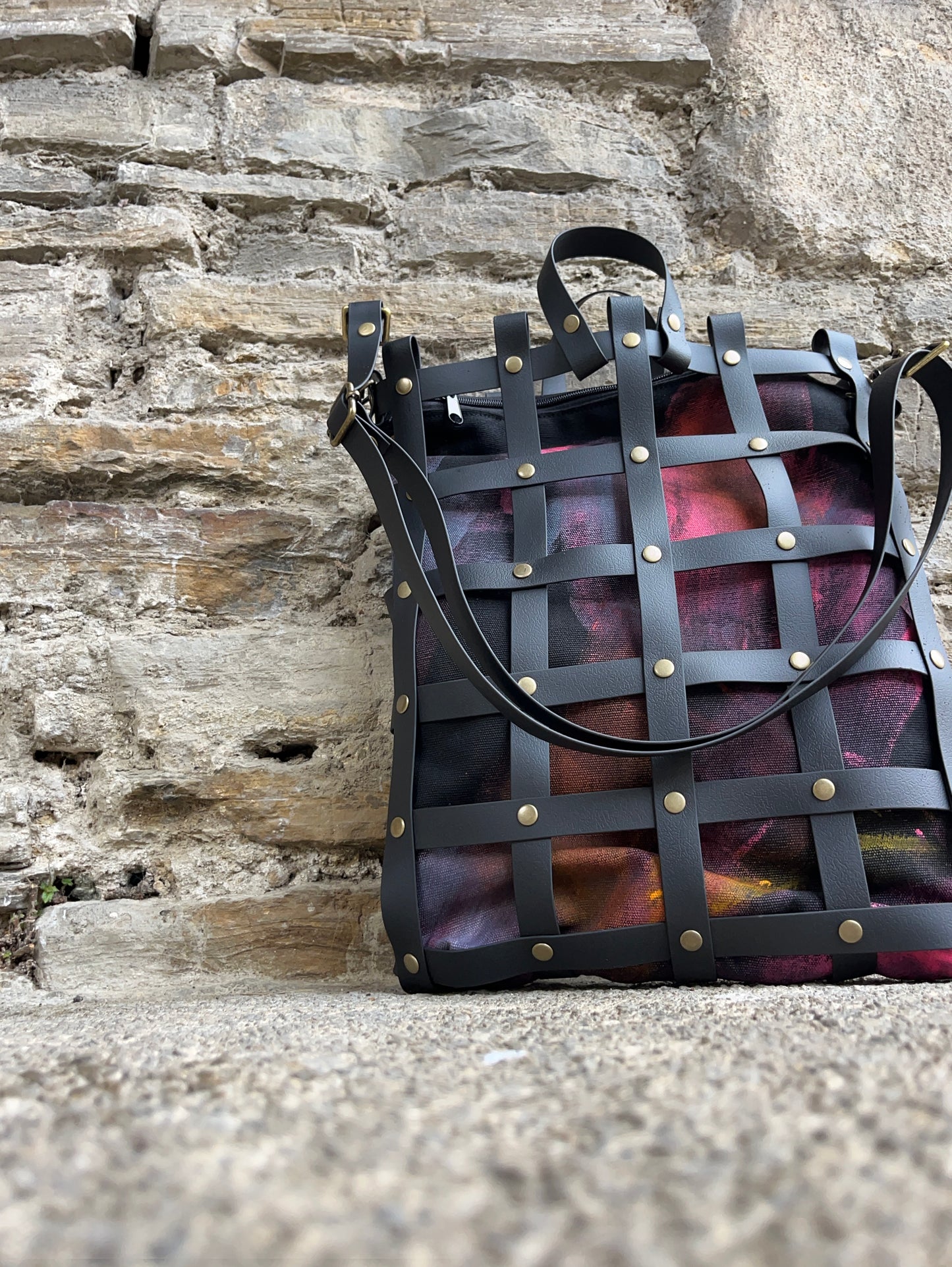 Bolso Sarea bulkada rojo