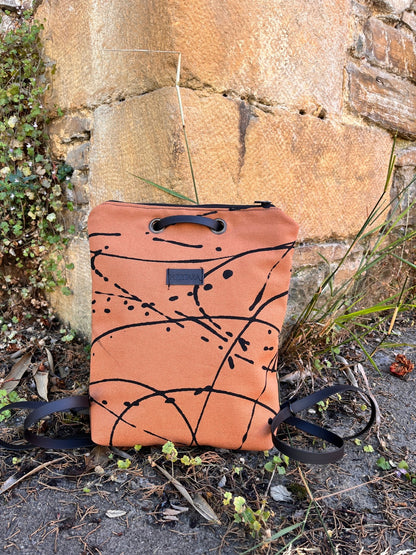 BOLSO-MOCHILA ARAS sustraiak marron - HARTARA