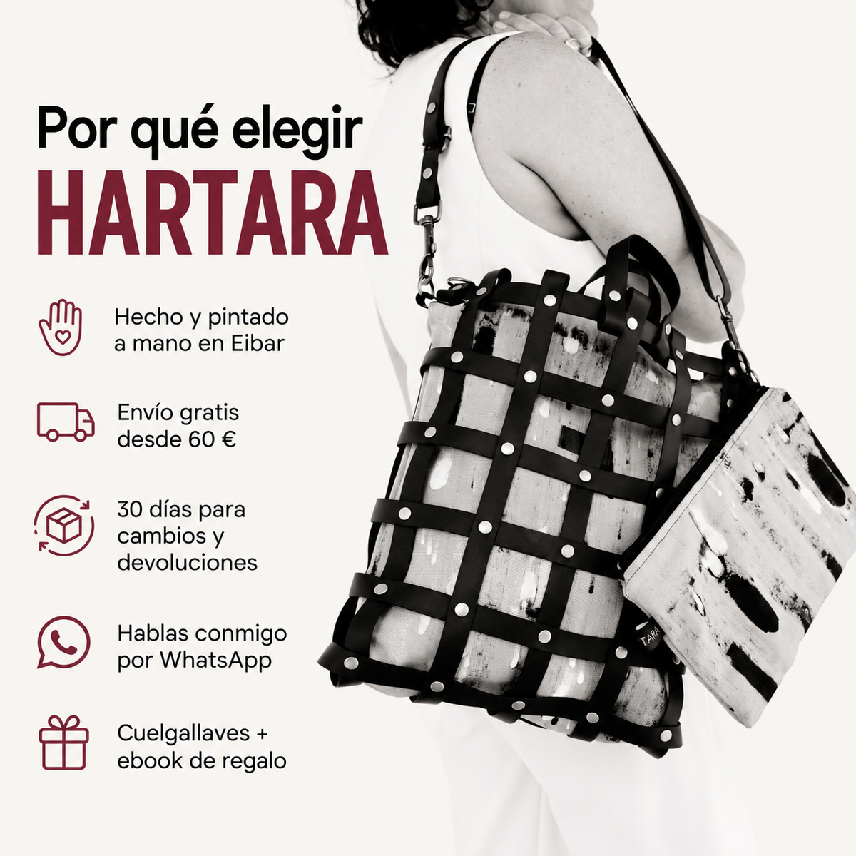 Bolso Sarea lienzo