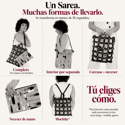 Bolso Sarea lienzo