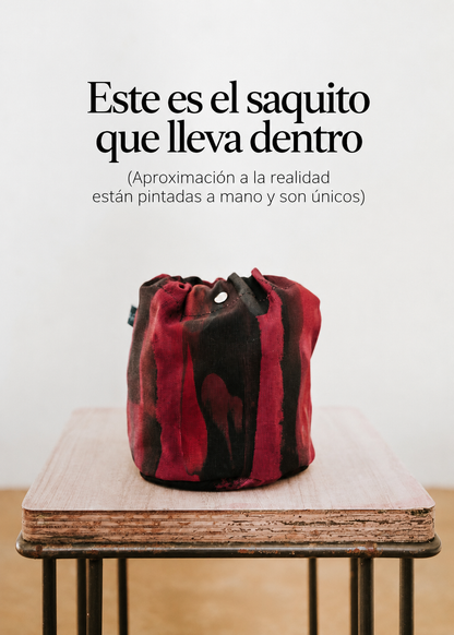 Bombonera negro Lienzo