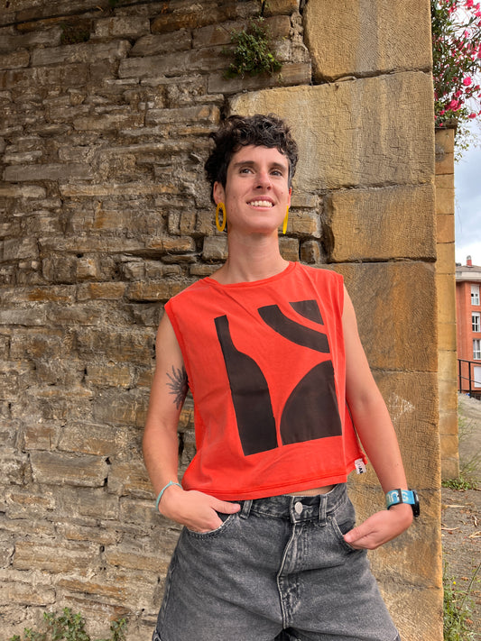 Camiseta tirante over