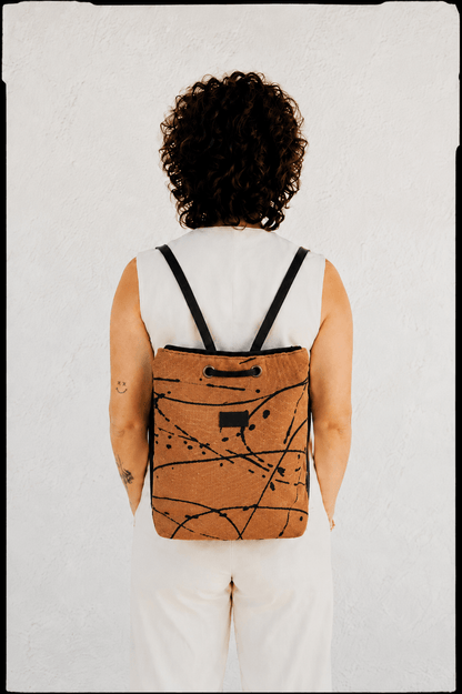 BOLSO-MOCHILA ARAS sustraiak marron - HARTARA